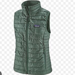 Patagonia Women's Nano Puff Vest M — Pesto Green